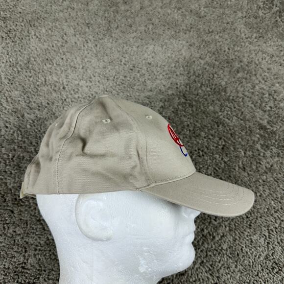 Napa Racing Hat Mens One Size Beige AAA Know How Strap Back Casual Cap - Picture 4 of 8
